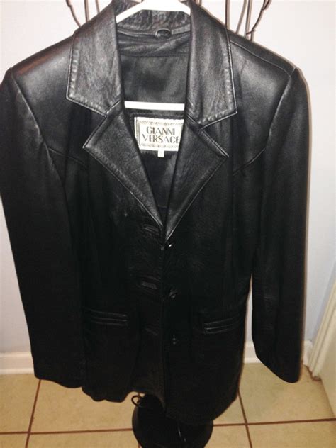 gianni versace leather jacket.